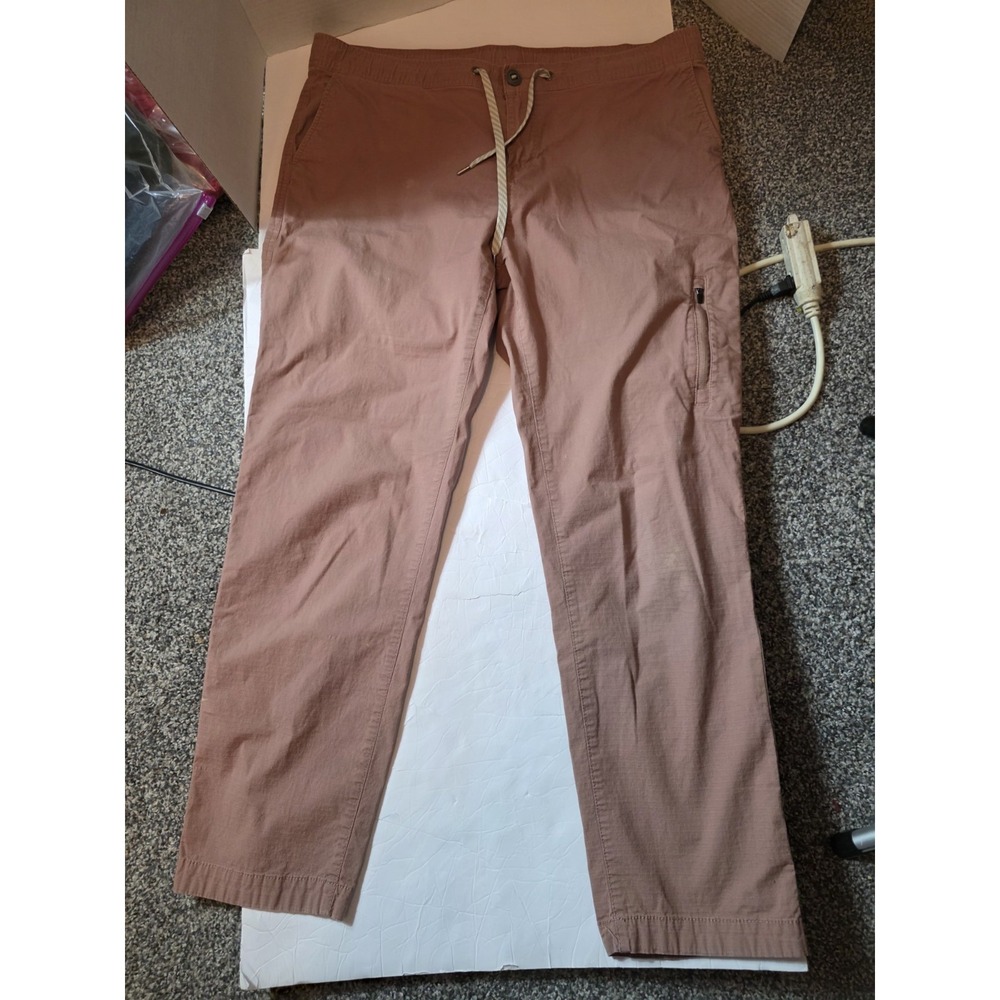 Vuori Pants Size XXL Small Bleach Spots See Pictures. Tie Waist Rip Stop Pants. - Picture 6 of 9